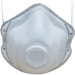 MASCHERINA FACCIALE RESPIRATORIA FFP3 a conchiglia con valvola - filtrante 99% - conf.10pz